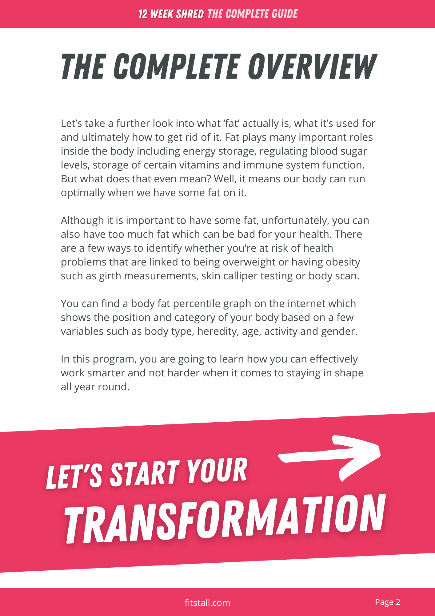 The 12-Week Shred Method: Lose Stubborn Fat, Gain Strength & Own Your Progress +  10 Healthy Recipes